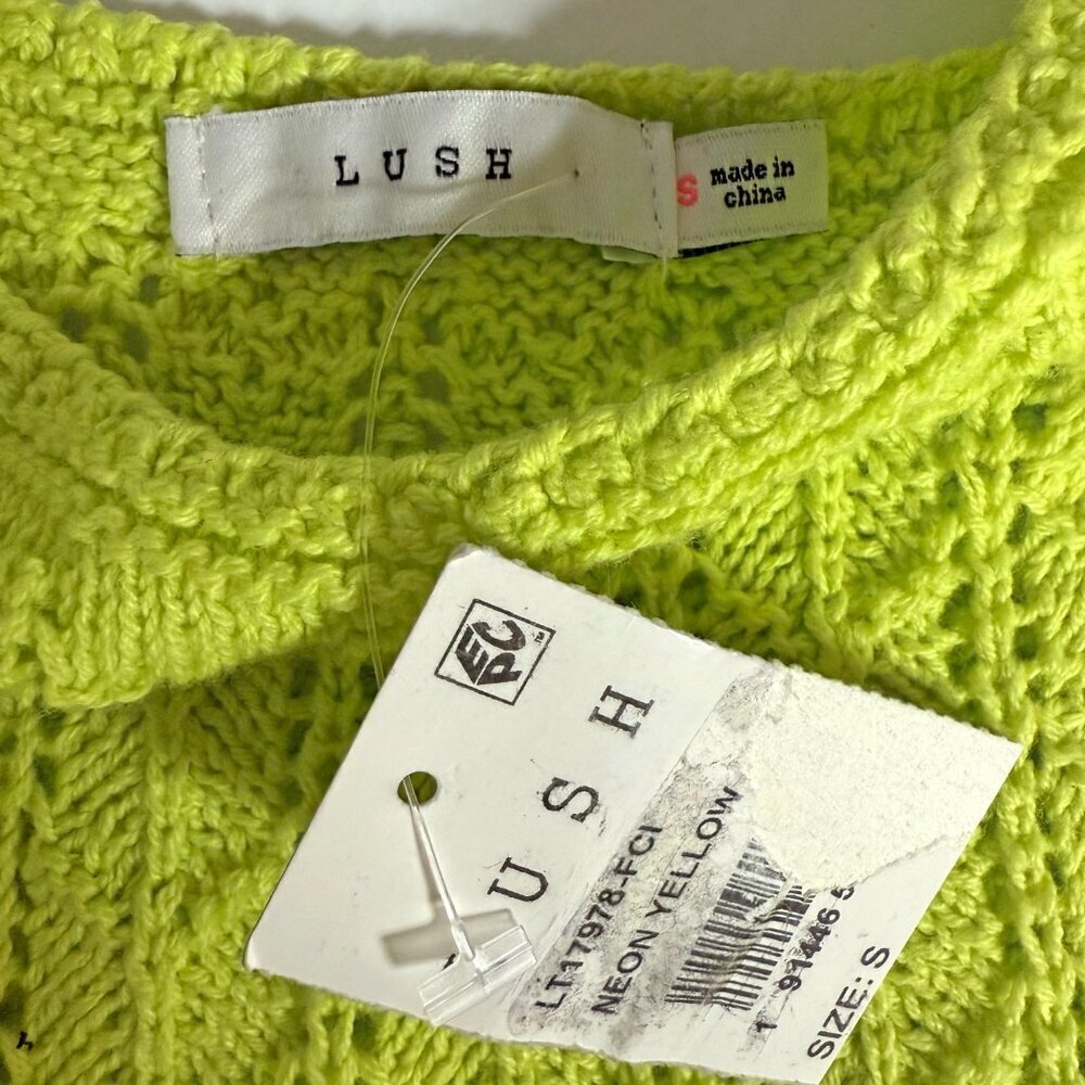 *NEW* Lush Sweater Tie Tank - Picture 5 of 8